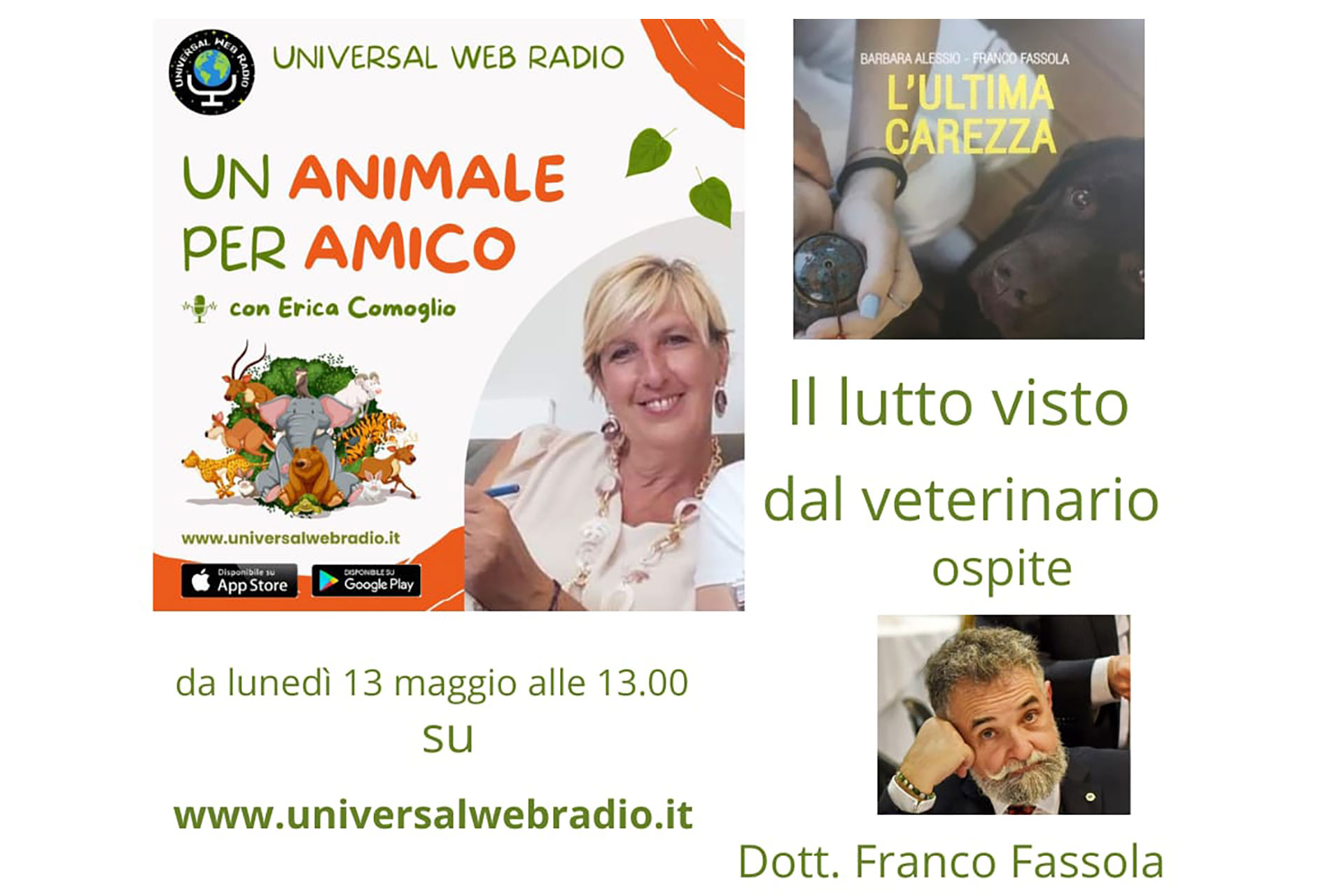 Il lutto visto dal veterinario - Ospite Dott. Franco Fassola Veterinario comportamentalista